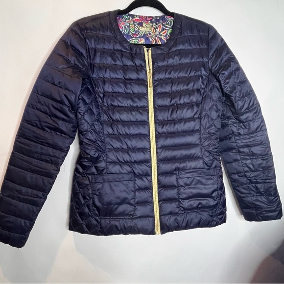Lilly Pulitzer | Lilah Reversible Down Jacket - Picture 1 of 5